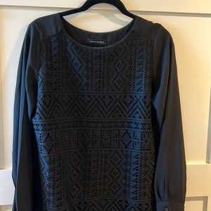 Banana republic lacy top